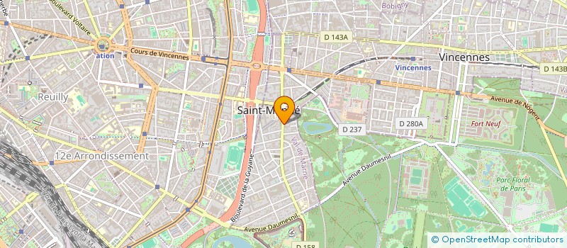 localisation de l'entreprise RZD à SAINT-MANDE