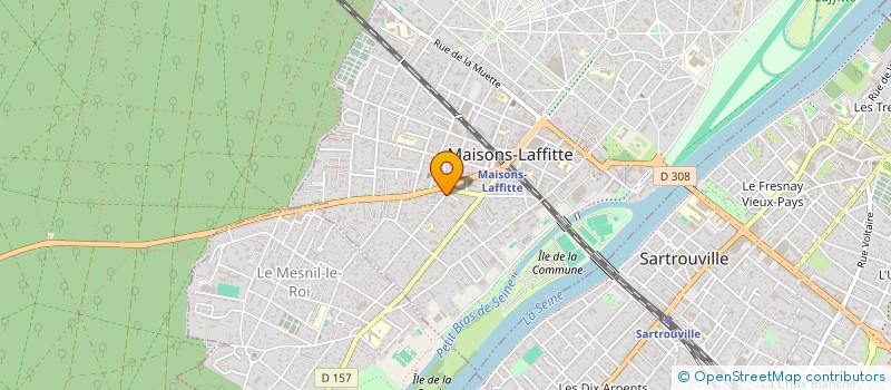 localisation de l'entreprise RZG CONSULTING  MAISONS-LAFFITTE