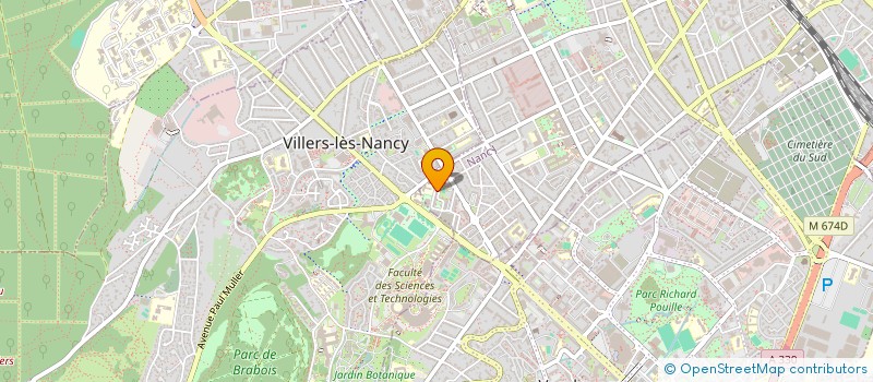 localisation de l'entreprise RZK TRANSPORT & DEMENAGEMENT  NANCY