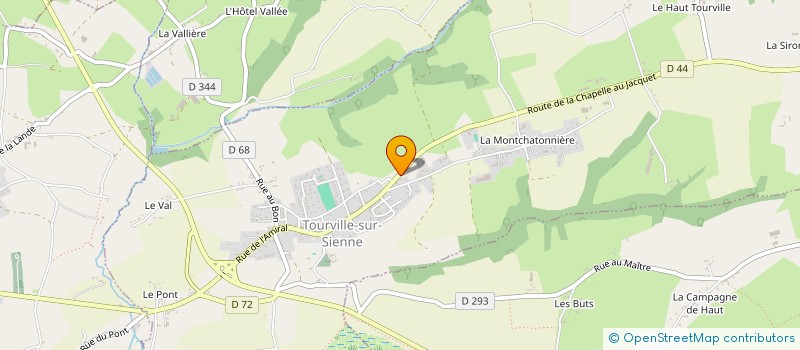 localisation de l'entreprise RZRB à TOURVILLE-SUR-SIENNE
