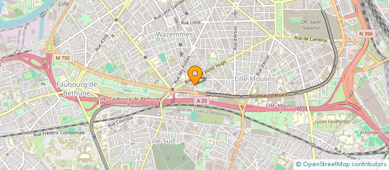 localisation de l'entreprise RZZ SOLUTION à LILLE