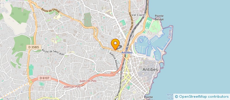 localisation de l'entreprise S-12M à ANTIBES