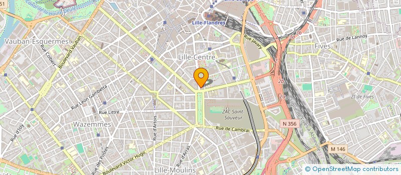 localisation de l'entreprise S 2 AVOCAT à LILLE