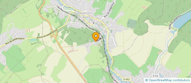 localisation de l'entreprise S 2 B  NIEDERBRONN-LES-BAINS