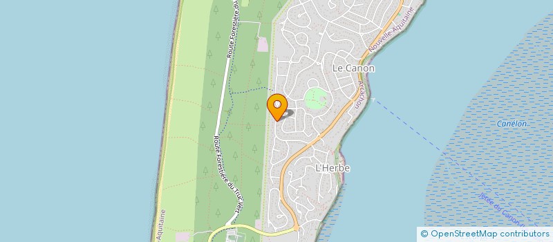 localisation de l'entreprise S.2.B.G à LEGE-CAP-FERRET