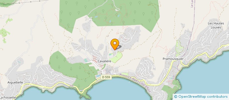 localisation de l'entreprise S 2 C à LE LAVANDOU