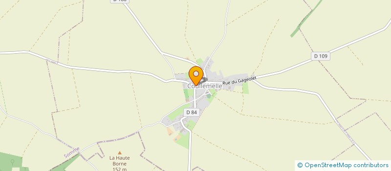 localisation de l'entreprise S 2 C  COULLEMELLE