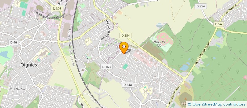 localisation de l'entreprise S 2 I 2 Y  OSTRICOURT