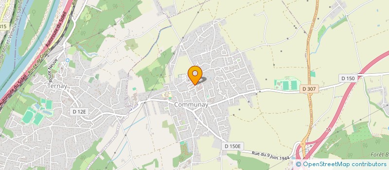 localisation de l'entreprise S 2 IMMOBILIER  COMMUNAY