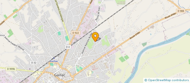 localisation de l'entreprise S 2 M  GAILLAC