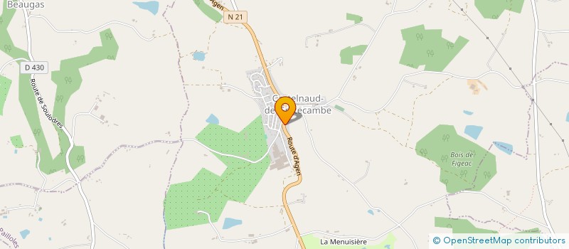 localisation de l'entreprise S 2 S  CASTELNAUD-DE-GRATECAMBE