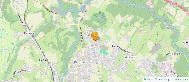 localisation de l'entreprise S 2 T CONSULTING à REIGNIER-ESERY