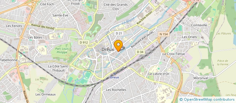 localisation de l'entreprise S 2 V à DREUX