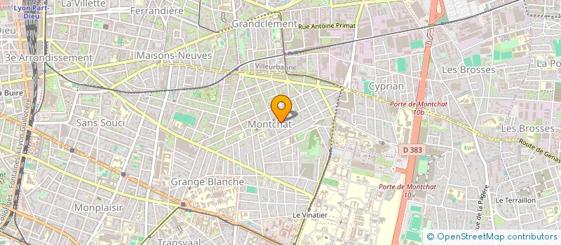 localisation de l'entreprise S-2GL MONTCHAT  LYON