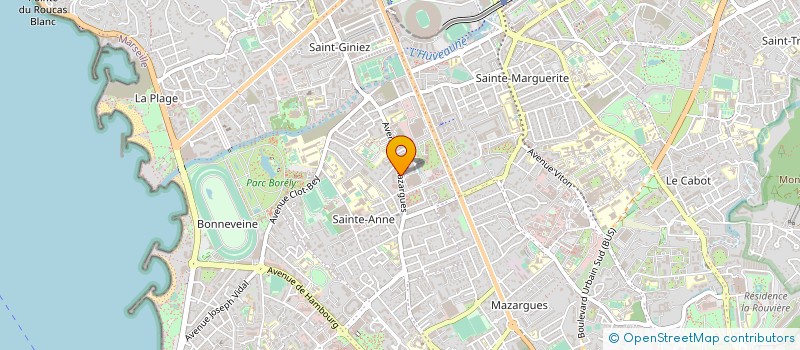 localisation de l'entreprise S 3 C à MARSEILLE