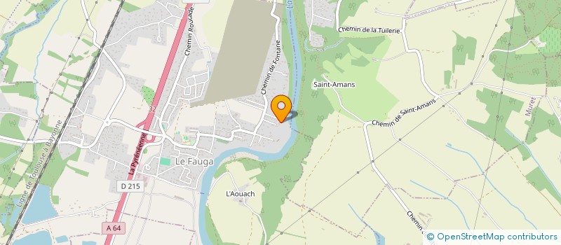 localisation de l'entreprise S.3.C. INVESTISSEMENTS  LE FAUGA