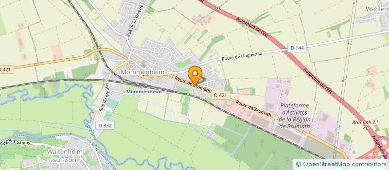 localisation de l'entreprise S 3 E  SYSTEMES EUROPEENS D'ECONOMIE D'ENERGIE  MOMMENHEIM