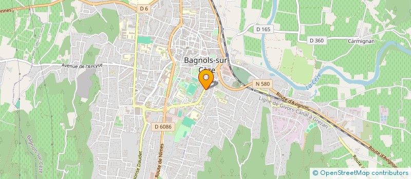 localisation de l'entreprise S 30 - BAG à BAGNOLS-SUR-CEZE