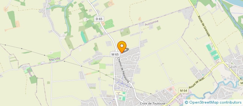 localisation de l'entreprise S 31 à AUSSONNE