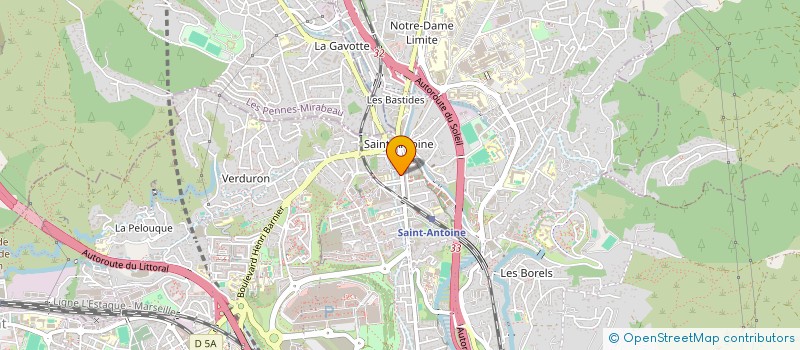 localisation de l'entreprise S-3M à MARSEILLE