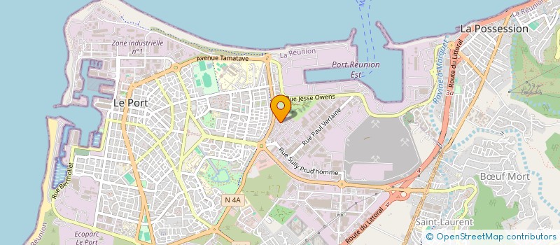 localisation de l'entreprise S 4F à LE PORT