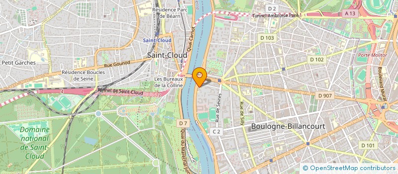 localisation de l'entreprise S' 4L à BOULOGNE-BILLANCOURT