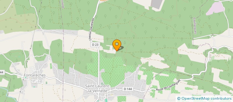 localisation de l'entreprise S & A  SAINT-LAURENT-LA-VERNEDE