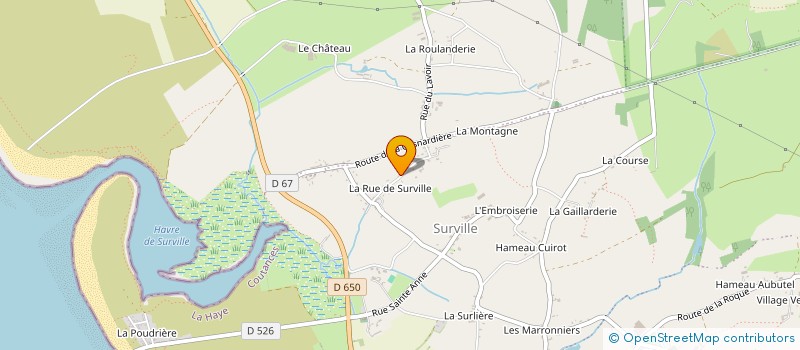 localisation de l'entreprise S.A.  LA HAYE