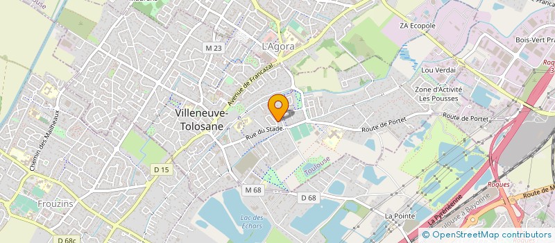 localisation de l'entreprise S.A.A. BATIMENTS à VILLENEUVE-TOLOSANE