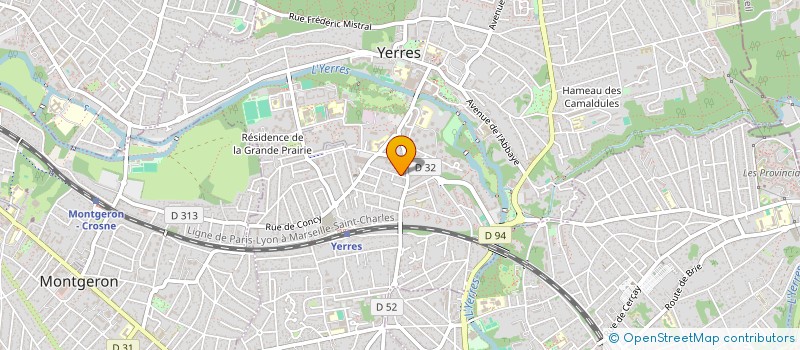 localisation de l'entreprise S.A.A.C à YERRES