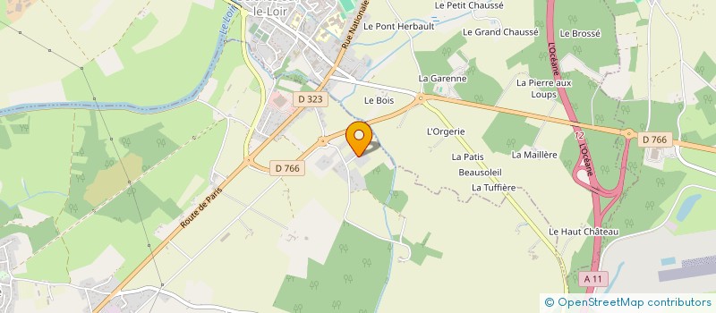 localisation de l'entreprise S.A.A.E.S  CORZE
