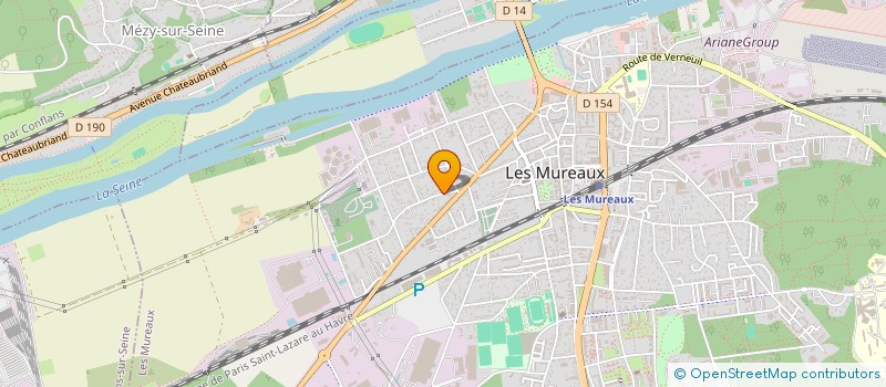 localisation de l'entreprise S A B à LES MUREAUX