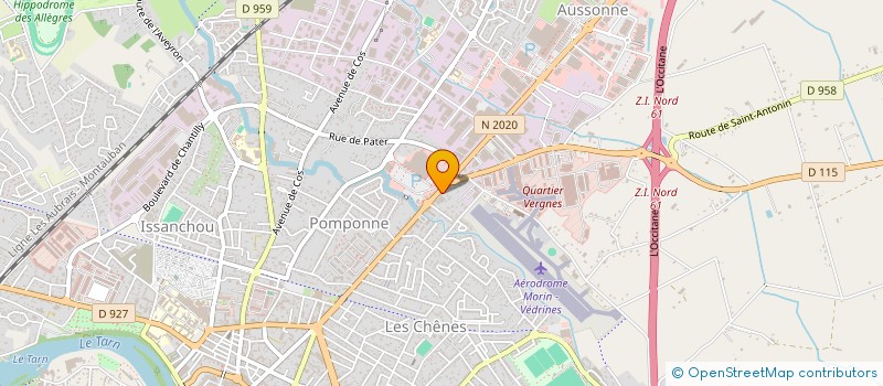 localisation de l'entreprise S&A BARBERSHOP  MONTAUBAN