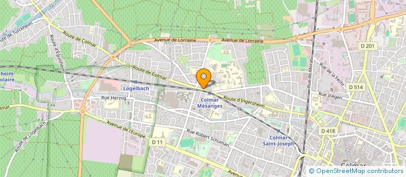 localisation de l'entreprise S.A BOYAUX NATURELS  COLMAR