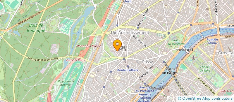 localisation de l'entreprise S-A BREEDING  PARIS