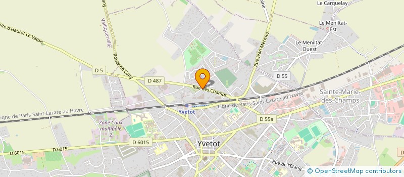 localisation de l'entreprise S.A.C EVENTS  YVETOT