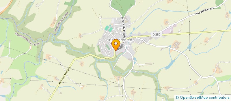 localisation de l'entreprise S A C T à MONTREVAULT-SUR-EVRE