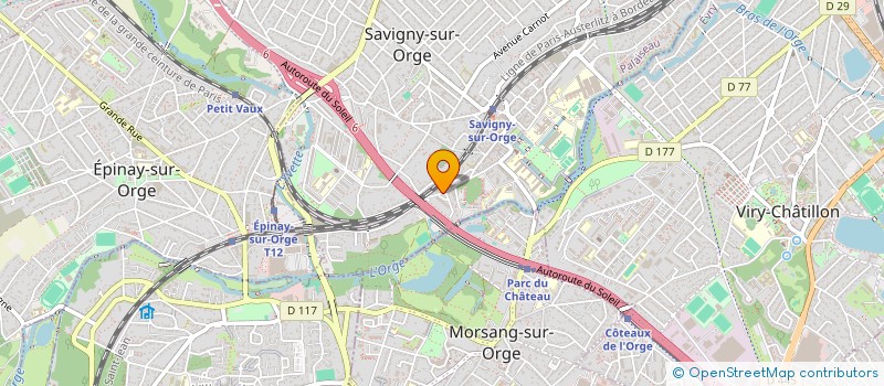 localisation de l'entreprise S.A CAR DRIVER à SAVIGNY-SUR-ORGE
