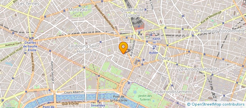 localisation de l'entreprise S.A. COMPAGNIE FONCIERE         INTERNAT  PARIS