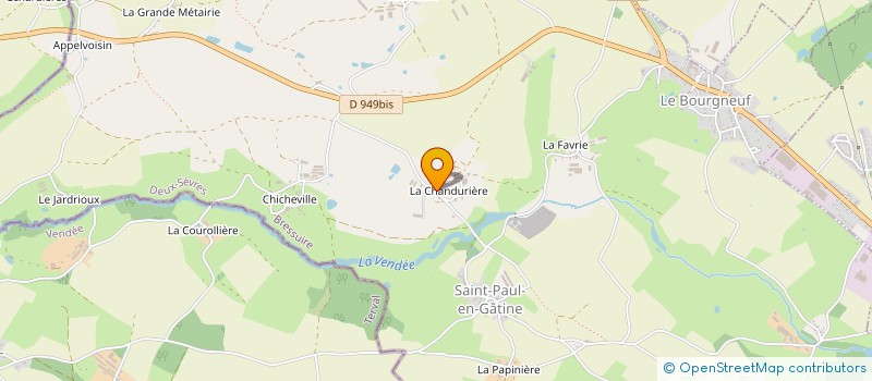 localisation de l'entreprise S.A CROISE à LARGEASSE