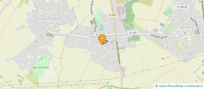 localisation de l'entreprise S.A.D.A  MAZINGARBE