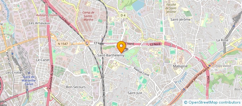 localisation de l'entreprise S A D H TAXI à MARSEILLE