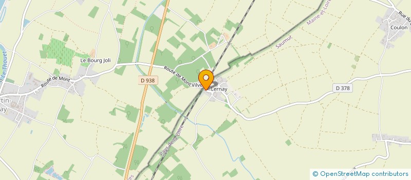 localisation de l'entreprise S.A.D.M.P.  ANTOIGNE