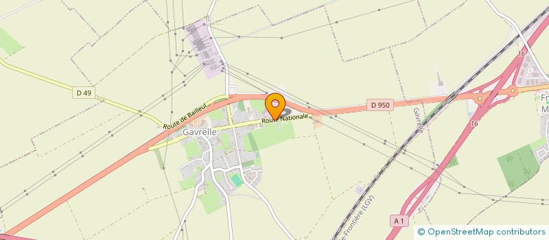 localisation de l'entreprise S A D R A  GAVRELLE