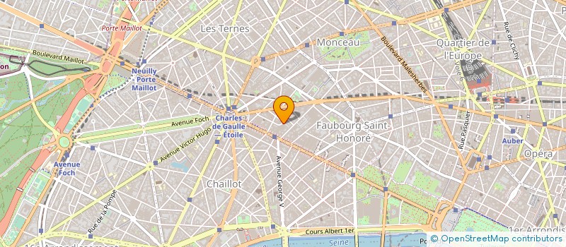 localisation de l'entreprise S.A. DE RESTAURANT DU CAFE DE   PARIS  PARIS