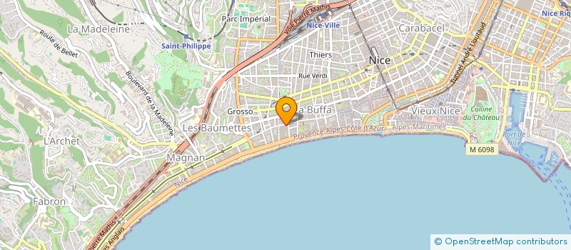 localisation de l'entreprise S&A DIGITAL à NICE