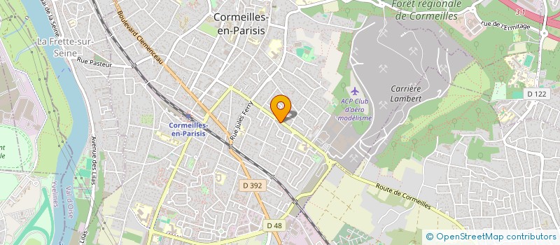 localisation de l'entreprise S.A.E. à CORMEILLES-EN-PARISIS