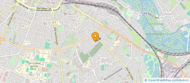 localisation de l'entreprise S.A.E FAMILY HOLDING  AMIENS