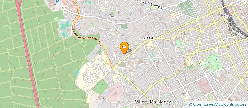localisation de l'entreprise S A E MENUISERIE NANCEIENNE à LAXOU