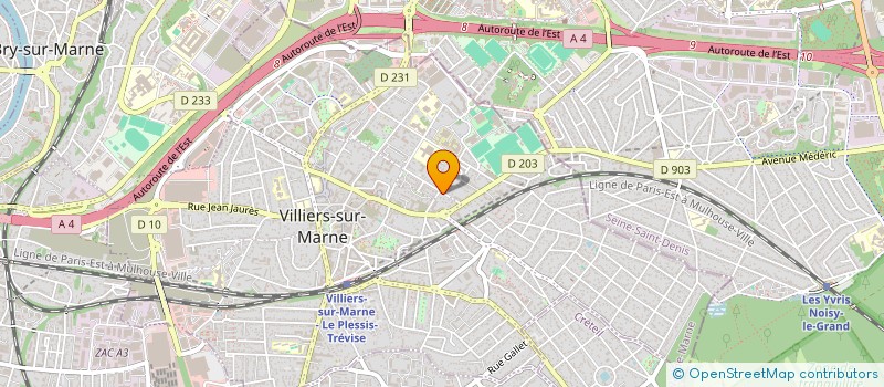 localisation de l'entreprise S.A.E. - SOCIETE AUXILIAIRE EUROPEENNE à VILLIERS-SUR-MARNE